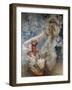 La Madonna Au Lys Painting by Alphonse Mucha (1860-1939) 1905 Private Collection-Alphonse Marie Mucha-Framed Giclee Print
