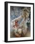 La Madonna Au Lys Painting by Alphonse Mucha (1860-1939) 1905 Private Collection-Alphonse Marie Mucha-Framed Giclee Print