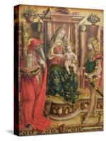 La Madonna della Rondine, after 1490-Carlo Crivelli-Stretched Canvas