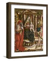 La Madonna Della Rondine (The Madonna of the Swallo), after 1490-Carlo Crivelli-Framed Giclee Print
