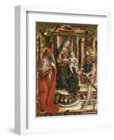 La Madonna Della Rondine (The Madonna of the Swallo), after 1490-Carlo Crivelli-Framed Giclee Print