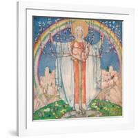 La Madonna Di Promessa, C1890-1914, (1914)-Edward Reginald Frampton-Framed Giclee Print