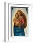 La Madonna di S. Sisto (particolare), 1483-1520-Raphael-Framed Premium Giclee Print