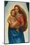 La Madonna di S. Sisto (particolare), 1483-1520-Raphael-Mounted Premium Giclee Print