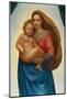 La Madonna di S. Sisto (particolare), 1483-1520-Raphael-Mounted Premium Giclee Print