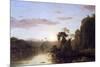 La Magdalena-Frederic Edwin Church-Mounted Premium Giclee Print