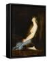 La Magdeleine,étude ou réplique du tableau du salon de 1878-Jean Jacques Henner-Framed Stretched Canvas