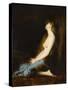 La Magdeleine,étude ou réplique du tableau du salon de 1878-Jean Jacques Henner-Stretched Canvas