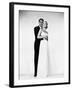 La Main au Collet TO CATCH A THIEF by AlfredHitchcock with Cary Grant and Grace Kelly, 1955 (b/w ph-null-Framed Photo