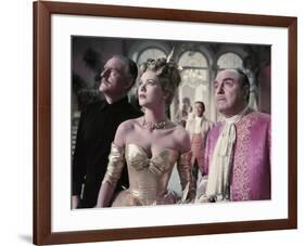 La Main au Collet TO CATCH A THIEF by AlfredHitchcock with John Williams, Grace Kelly and Rene Blan-null-Framed Photo