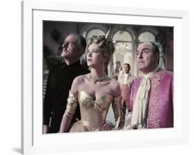 La Main au Collet TO CATCH A THIEF by AlfredHitchcock with John Williams, Grace Kelly and Rene Blan-null-Framed Photo