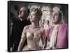 La Main au Collet TO CATCH A THIEF by AlfredHitchcock with John Williams, Grace Kelly and Rene Blan-null-Framed Stretched Canvas