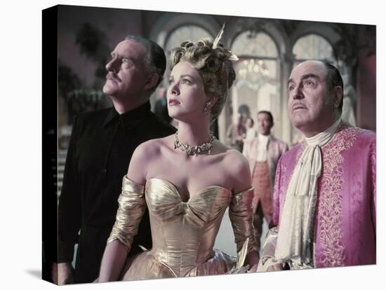 La Main au Collet TO CATCH A THIEF by AlfredHitchcock with John Williams, Grace Kelly and Rene Blan-null-Stretched Canvas