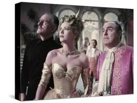 La Main au Collet TO CATCH A THIEF by AlfredHitchcock with John Williams, Grace Kelly and Rene Blan-null-Stretched Canvas