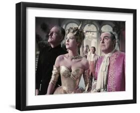 La Main au Collet TO CATCH A THIEF by AlfredHitchcock with John Williams, Grace Kelly and Rene Blan-null-Framed Photo