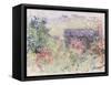 La Maison a Travers Les Roses, circa 1925-26-Claude Monet-Framed Stretched Canvas