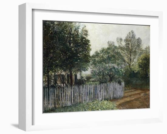 La Maison dans les Arbres, 1880-Gustave Caillebotte-Framed Giclee Print