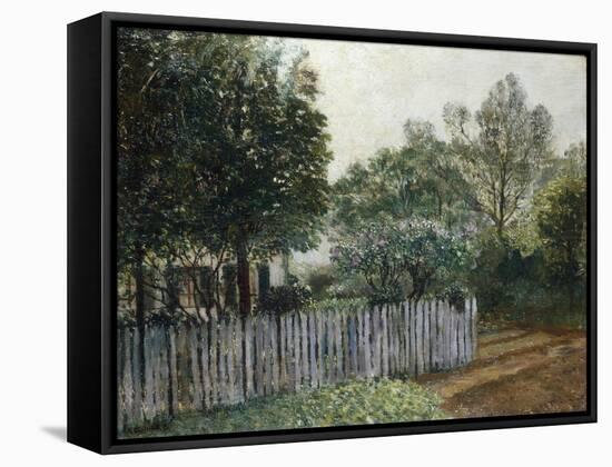 La Maison dans les Arbres, 1880-Gustave Caillebotte-Framed Stretched Canvas