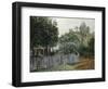 La Maison dans les Arbres, 1880-Gustave Caillebotte-Framed Giclee Print