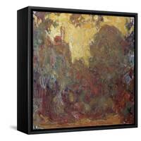 La Maison de Giverny-Claude Monet-Framed Stretched Canvas