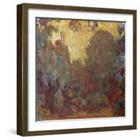 La Maison de Giverny-Claude Monet-Framed Giclee Print