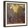 La Maison de Giverny-Claude Monet-Framed Giclee Print