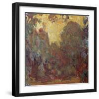 La Maison de Giverny-Claude Monet-Framed Giclee Print