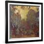 La Maison de Giverny-Claude Monet-Framed Giclee Print