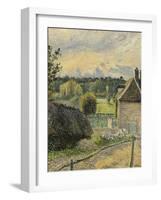 La Maison de la folie à Eragny-Camille Pissarro-Framed Giclee Print
