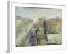 La maison de refuge du Bon Pasteur; vue de la place Denfert-Rochereau-Edouard Zawiski-Framed Giclee Print