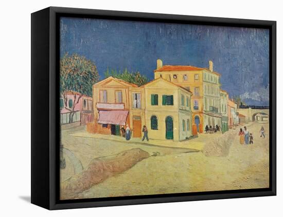 'La Maison De Vincent A Arles', 1888-Vincent van Gogh-Framed Stretched Canvas