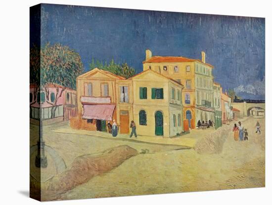 'La Maison De Vincent A Arles', 1888-Vincent van Gogh-Stretched Canvas