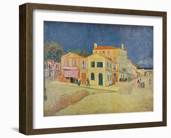 'La Maison De Vincent A Arles', 1888-Vincent van Gogh-Framed Giclee Print