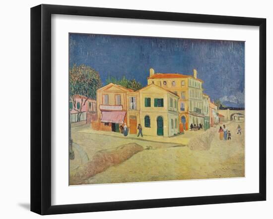 'La Maison De Vincent A Arles', 1888-Vincent van Gogh-Framed Giclee Print