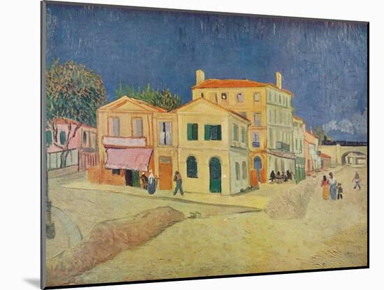 'La Maison De Vincent A Arles', 1888-Vincent van Gogh-Mounted Giclee Print