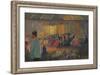 La Maison Des Chants (Te Fare Hymenee), 1892-Paul Gauguin-Framed Giclee Print
