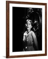 La Maison du Diable THE HAUNTING by RobertWise with Julie Harris, 1963 (b/w photo)-null-Framed Photo