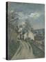 La maison du Dr Gachet à Auvers-Paul Cézanne-Stretched Canvas