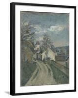 La maison du Dr Gachet à Auvers-Paul Cézanne-Framed Giclee Print