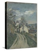 La maison du Dr Gachet à Auvers-Paul Cézanne-Stretched Canvas