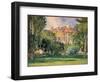 La Maison Du Jas De Bouffan Par Cezanne, Paul (1839-1906). Oil on Canvas, Size : 59X71, 1876-1877,-Paul Cezanne-Framed Giclee Print