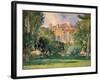 La Maison Du Jas De Bouffan Par Cezanne, Paul (1839-1906). Oil on Canvas, Size : 59X71, 1876-1877,-Paul Cezanne-Framed Giclee Print