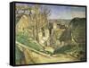 La Maison Du Pendu (Auvers-Sur-Oise), 1873-Paul Cézanne-Framed Stretched Canvas