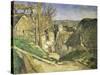 La Maison Du Pendu (Auvers-Sur-Oise), 1873-Paul Cézanne-Stretched Canvas