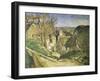 La Maison Du Pendu (Auvers-Sur-Oise), 1873-Paul Cézanne-Framed Giclee Print