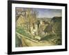 La Maison Du Pendu (Auvers-Sur-Oise), 1873-Paul Cézanne-Framed Giclee Print