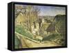 La Maison Du Pendu (Auvers-Sur-Oise), 1873-Paul Cézanne-Framed Stretched Canvas