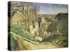 La Maison Du Pendu (Auvers-Sur-Oise), 1873-Paul Cézanne-Stretched Canvas