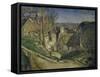 La maison du Pendu (The House of the Hanged Man), 1873-Paul Cézanne-Framed Stretched Canvas