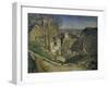 La maison du Pendu (The House of the Hanged Man), 1873-Paul Cézanne-Framed Giclee Print